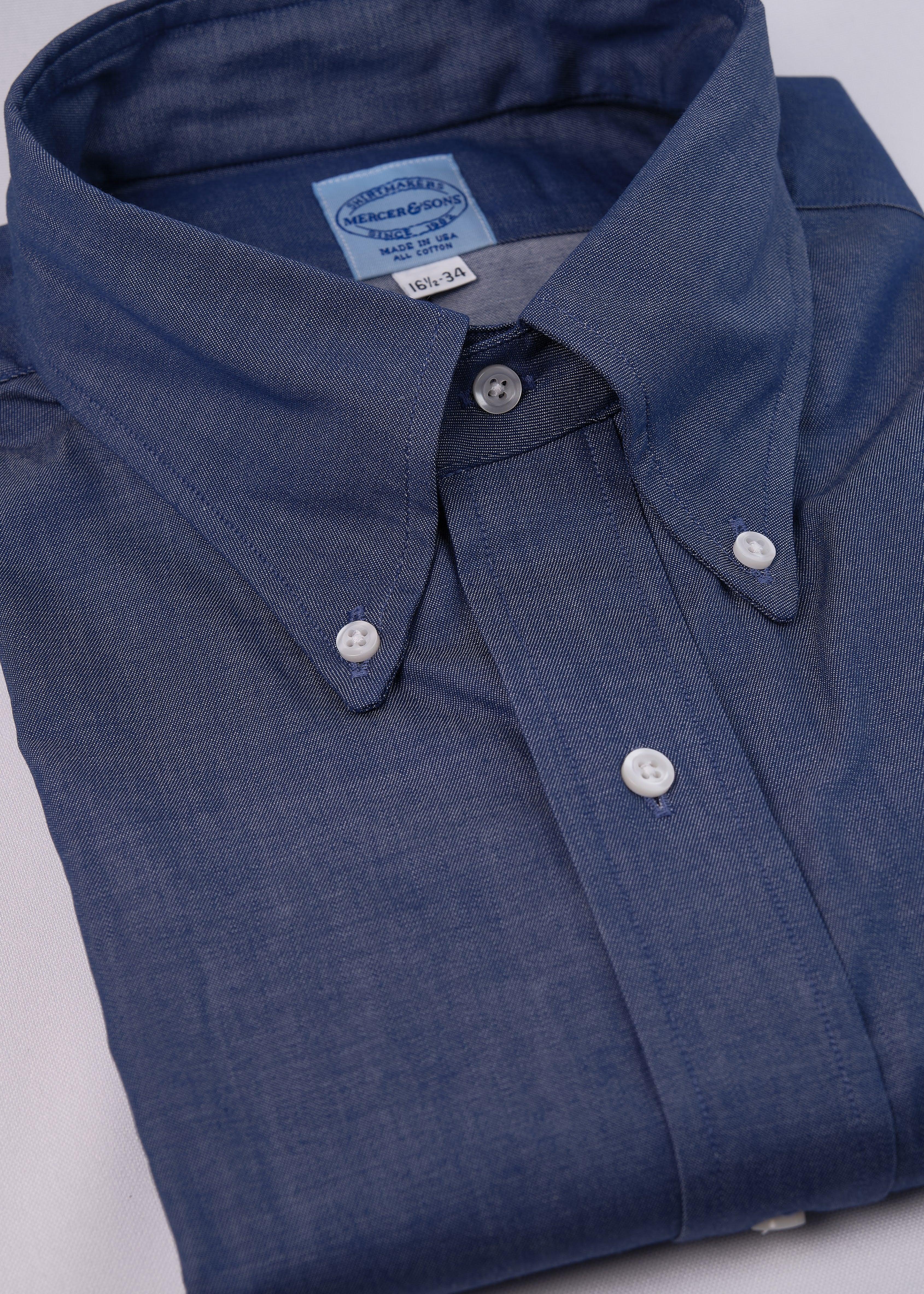Blue Denim Chambray - Image 2