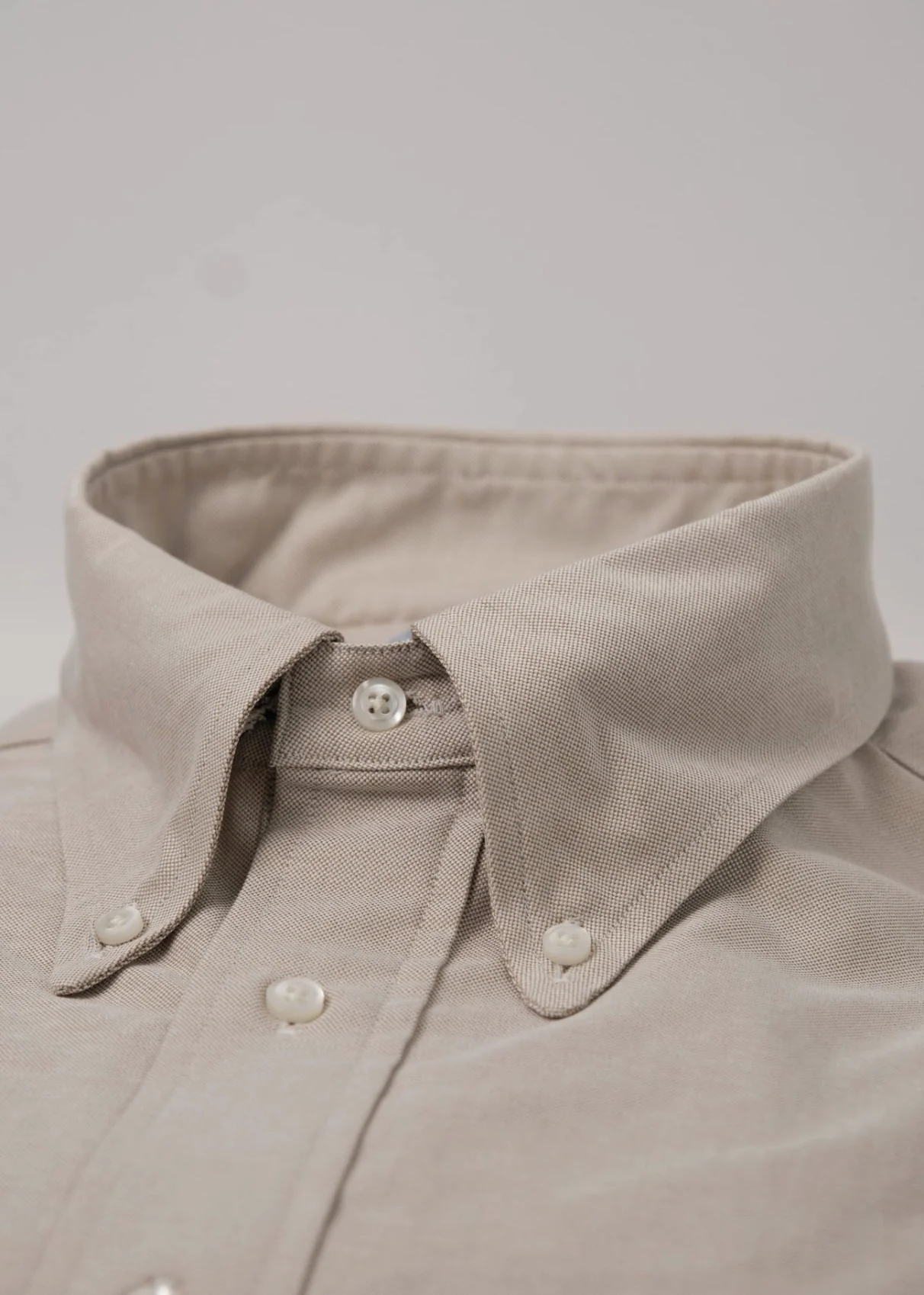 Distinctive Coffee Two-Ply 100% Pima Cotton Oxford - Image 3
